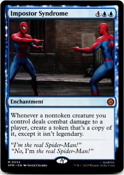 Impostor Syndrome [Marvel's Spider-Man] MTG Magic NM/M 💧 *Ships Now!* - Image 3