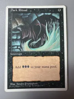 Dark Ritual MTG Core Set 4th Edition Regular - Image 1