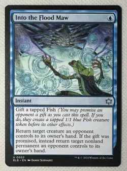 Into the Flood Maw - Bloomburrow - ALL PACK FRESH (Mint/NM) - BLB EN U 0052 - Image 1