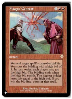 MTG Mages' Contest - The List Reprints Moderately Played English - Image 1