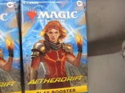 MAGIC THE GATHERING AETHER DRIFT 6 PACKS PLUS 2 BONUS PLAY BOOSTER PACKS c - Image 2