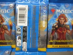 MAGIC THE GATHERING AETHER DRIFT 6 PACKS PLUS 2 BONUS PLAY BOOSTER PACKS c - Image 3
