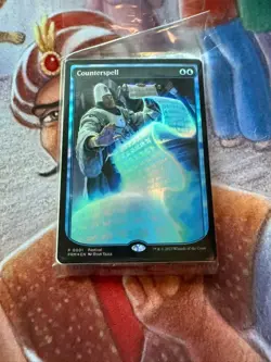 MTG COUNTERSPELL Full Art FOIL MagicCon Vegas 2024 PROMO BRAND NEW SEALED - Image 1