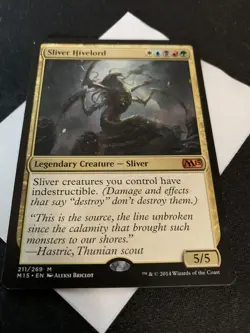 Magic the Gathering MTG Sliver Hivelord (211) Magic 2015 - Image 2