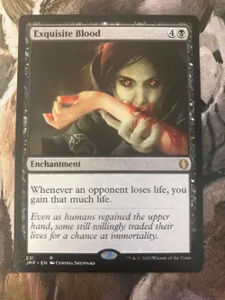 Exquisite Blood - Jumpstart - NM/LP - Magic the Gathering MTG - Single - Image 1