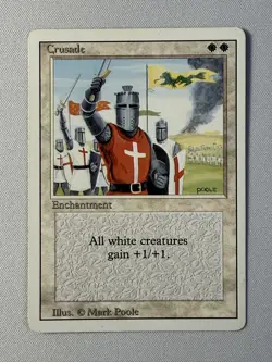 MTG Crusade Revised Regular Rare LP - Image 1