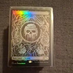 *FOIL* Swamp (The Unfathomable Crushing Brutality of Basic Lands) Secret Lair - Image 1