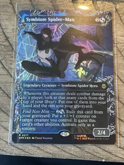 Symbiote Spider-Man (Borderless) Marvel's Spider-Man Foil - Image 1