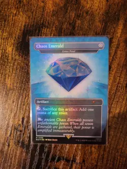 Chaos Emerald - Lotus Petal (7036) Secret Lair Drop Foil - Image 1