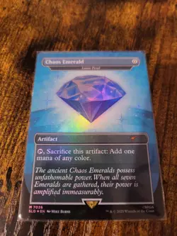 Chaos Emerald - Lotus Petal (7036) Secret Lair Drop Foil - Image 3