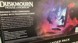 MTG Magic Duskmourn Haunts & Horrors Commander Pack Endless Punishment SEALED - Image 2