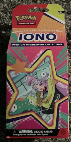 Pokemon Iono Premium Tournament Collection Box *Sealed* - Image 1