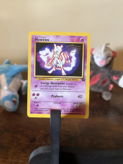 Mewtwo 03/53 - Pokemon Movie Promo - Gold Stamp Rare - 1999 WOTC Promo NM - Image 1