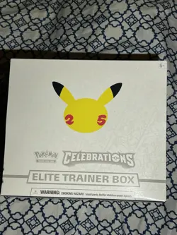 Pokemon TCG: 25th Anniversary Celebrations Elite Trainer Box (2021) 820650809439 - Image 1