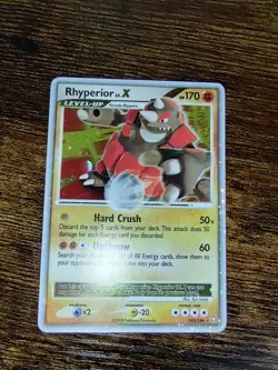 Rhyperior Lv. X 145/146 Legends Awakened Pokemon Ultra Rare Holo - Image 3
