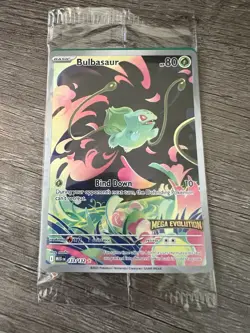 Bulbasaur Mega Evolution Box Topper Promo Stamped Sealed Pokemon(In Hand!) - Image 2