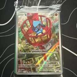SEALED Riolu Pokemon Center Edition 010 Mega Evolution ETB Promo - Pokemon TCG - Image 1
