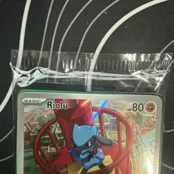 SEALED Riolu Pokemon Center Edition 010 Mega Evolution ETB Promo - Pokemon TCG - Image 3