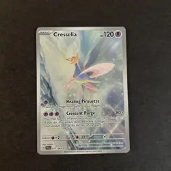 Cresselia 071/064 Illustration Rare Holo Pokemon TCG Shrouded Fable - Image 1