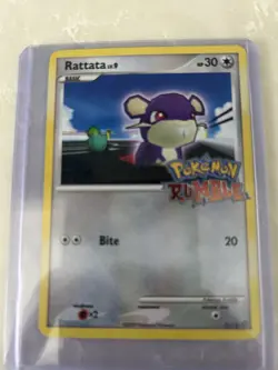 2009 Pokemon Pokemon Rumble Rattata #15/16 - Image 1