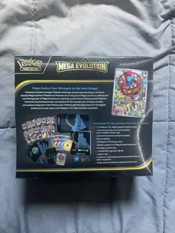 Pokemon TCG Mega Evolution Pokemon Center ETBs Lucario Sealed - Image 2