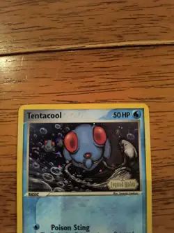 Pokemon TCG - Tentacool 66/92 Legend Maker Reverse Holo Stamp - NM - Image 2