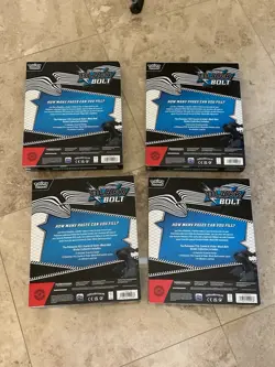 LOT OF 4 BRAND NEW POKEMON SCARLET & VIOLET BLACK BOLT BINDER COLLECTION - Image 2