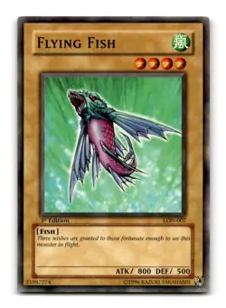 Flying Fish - LON-007 1st Edition - YuGiOh-LP - Image 1