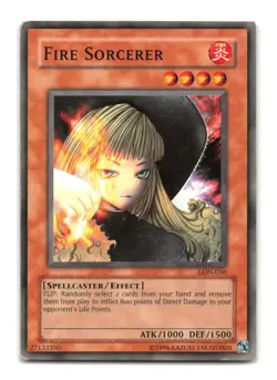 Fire Sorcerer - LON-036 - YuGiOh-MP - Image 1
