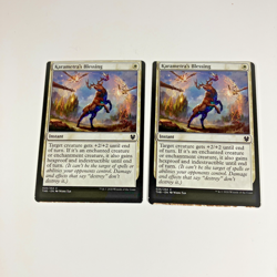Miscut Karametra's Blessing - NM - Theros Beyond Death MTG MAGIC Card 2x - Image 1