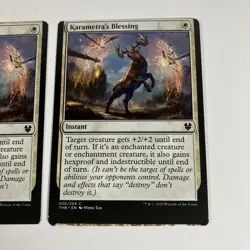 Miscut Karametra's Blessing - NM - Theros Beyond Death MTG MAGIC Card 2x - Image 3