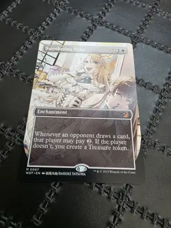 MTG Magic the Gathering Smothering Tithe Borderless PROKC CARD - Image 2