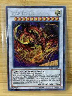 Star Eater JOTL-EN047 Secret Rare Yugioh Card - Image 1