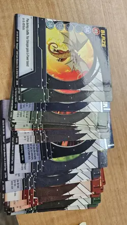 Bakugan Battle Brawler 113 Card Lot Box Set Holo Ability Gate Cards Spin Master - Image 4