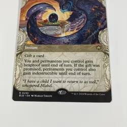 Dawn’s Truce Mtg SHOWCASE Borderless Bloomburrow NM Magic Card - Image 3