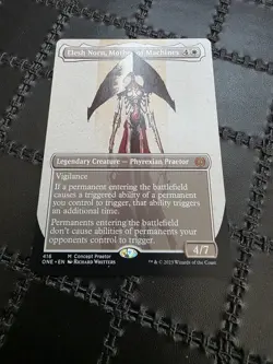 MTG Magic the Gathering Elesh Norn Mother Of Machines PROKC CARD - Image 2