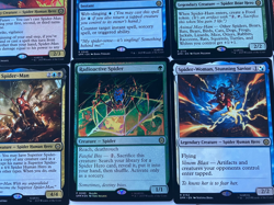 Mtg card lot 15 spider-man cards 10 rares - Image 2