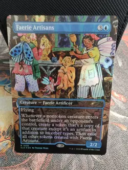Faerie Artisans Rainbow Foil Card #1628 Secret Lair Drop Series - Image 1