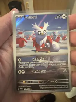 Delibird 152/132 - Pokemon Mega Evolution - Illustration Rare Card Pokemon - NM - Image 1