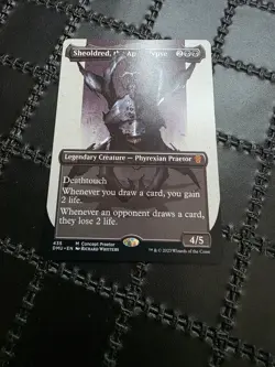 MTG Magic the Gathering Sheoldred, the Apocalypse Concept PROKC CARD - Image 2