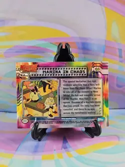 Pokemon Topps Series 1 Card | Mewtwo Strikes Back "Marina in Chaos" #14 - Image 2