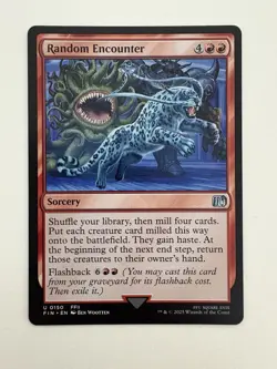 Random Encounter MTG Magic the Gathering Card NM Near Mint FIN - Image 1