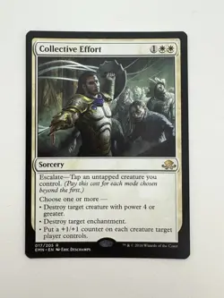 Collective Effort MTG Magic the Gathering Card NM Near Mint EMN - Image 1