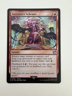Sorceress’s Schemes MTG Magic the Gathering Card NM Near Mint FIN - Image 1