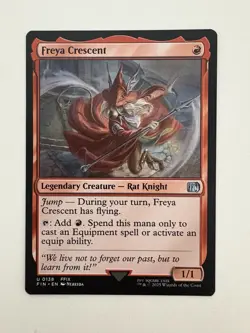 Freya Crescent MTG Magic the Gathering Card NM Near Mint FIN - Image 1