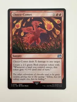 Choco-Comet MTG Magic the Gathering Card NM Near Mint FIN - Image 1