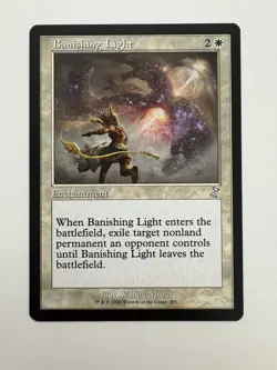 Banishing Light Retro Frame MTG Magic the Gathering Card NM Near Mint TSR - Image 1