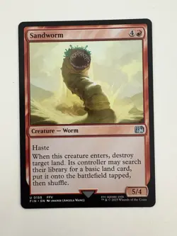 Sandworm MTG Magic the Gathering Card NM Near Mint FIN - Image 1