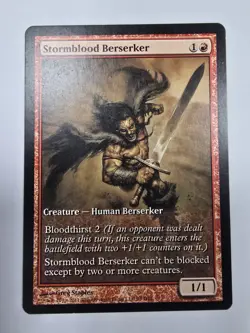 Stormblood Berserker Game Day & Store Championship Promos Regular Mtg - Image 1