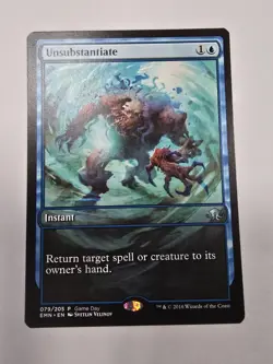 Unsubstantiate Game Day & Store Championship Promos Regular Mtg - Image 1